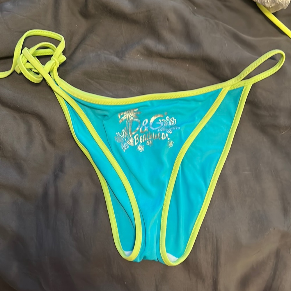 Vintage Dolce and Gabbana Beachwear Bikini Bottoms
